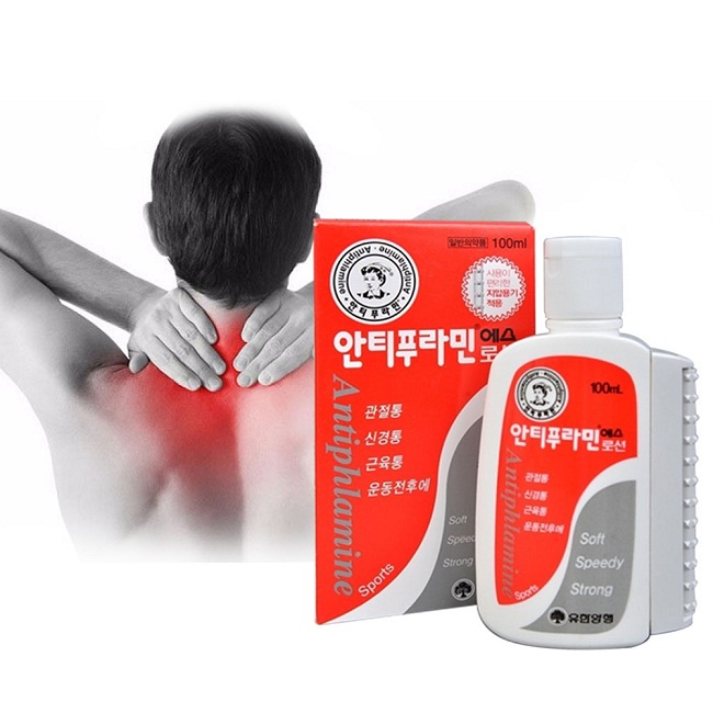Dầu nóng xoa bóp Antiphlamine Hàn Quốc 100ml