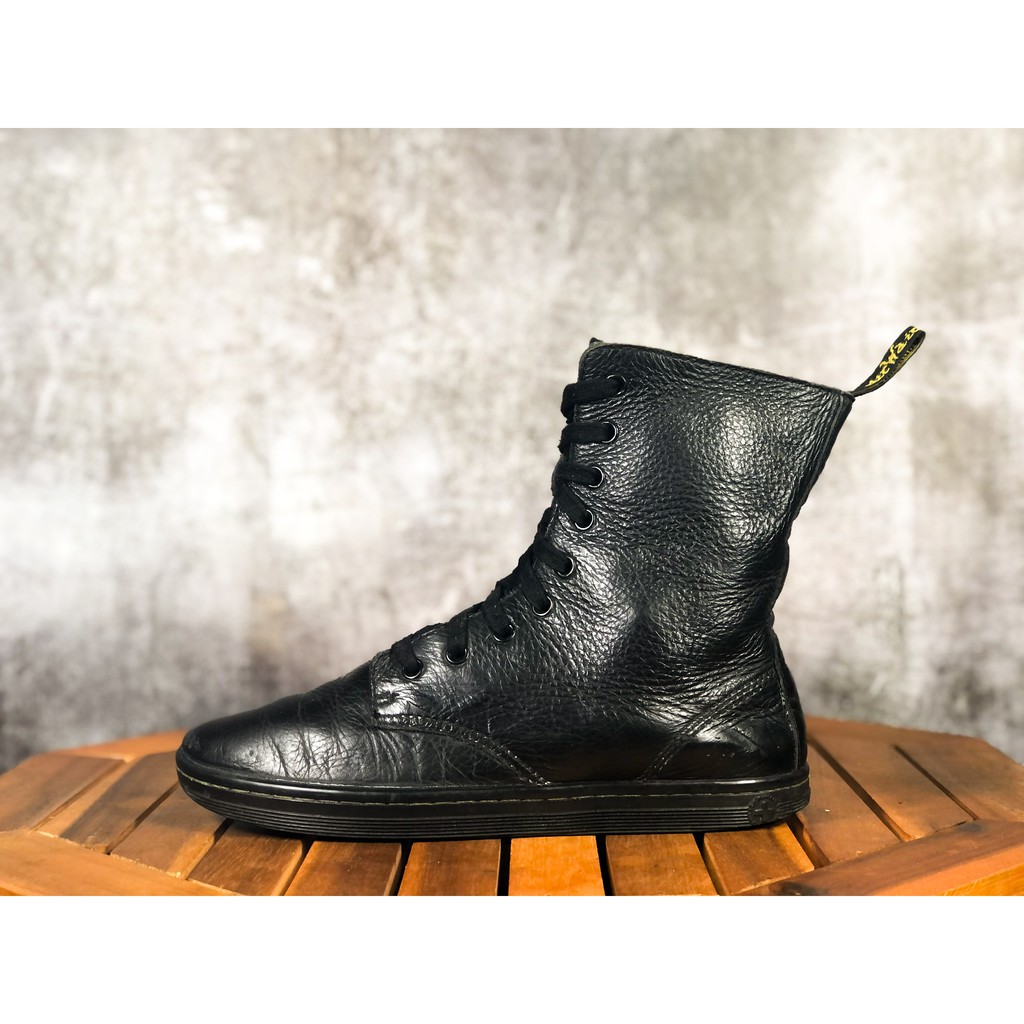 (SIZE 39) Giày chính hãng 2hand DR MARTENS 1460 SMOOTH LEATHER LACE UP BOOTS