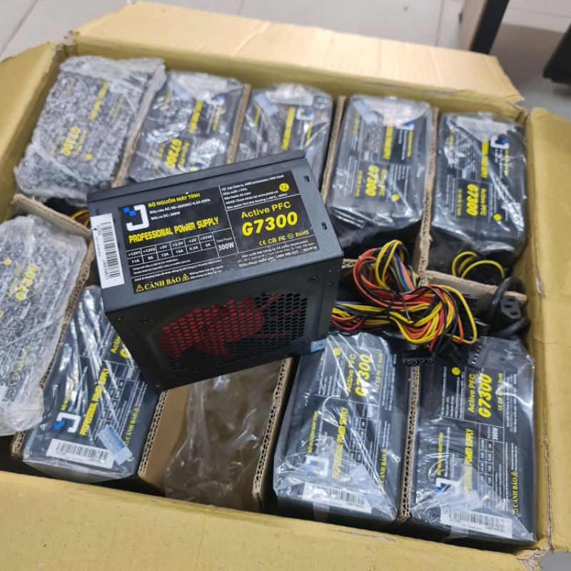 Nguồn Jetek G7300 300W Công suất thực new
