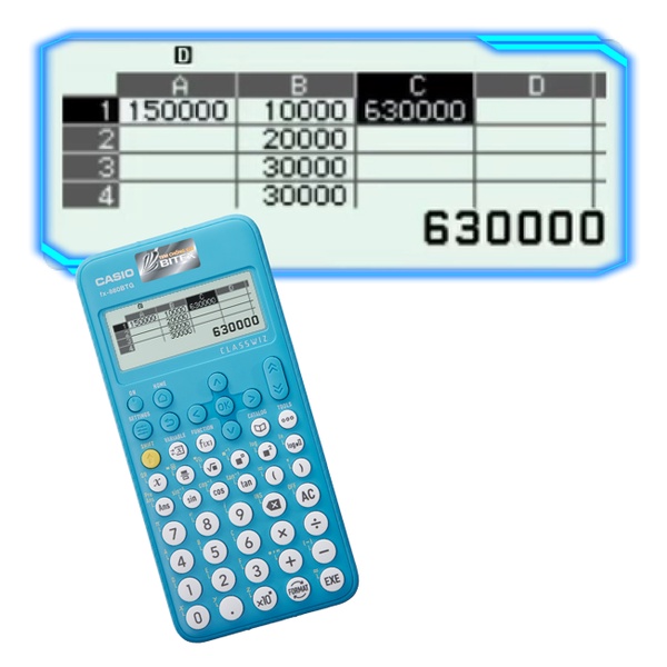 Máy tính Casio Fx-880BTG được mang vào phòng thi bảo hành 7 năm