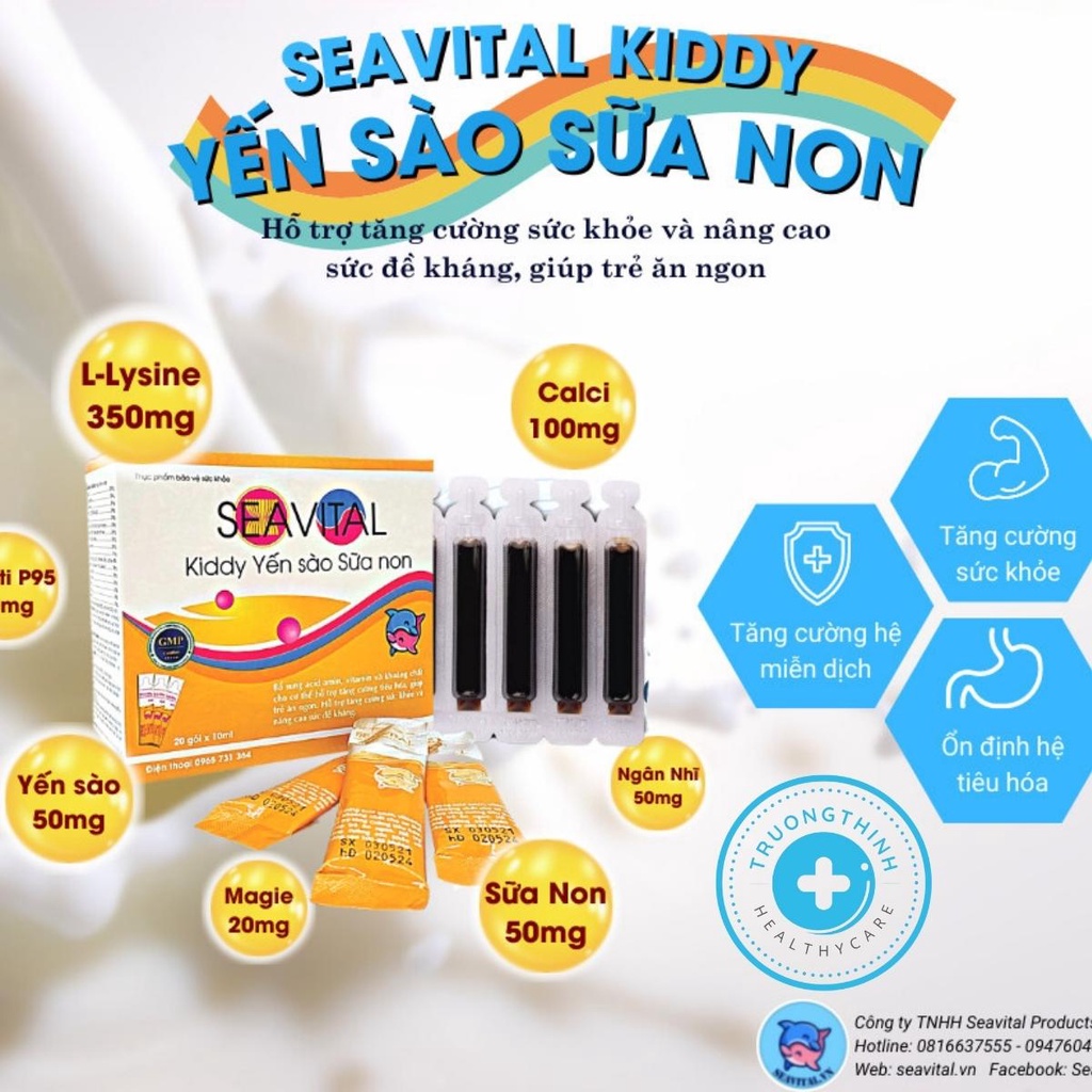 YẾN SÀO SỮA NON SEAVITAL