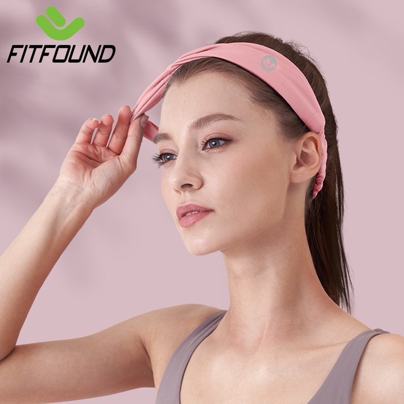 Băng Đô Thể Thao Headband Nylon Spandex Đeo Trán Thấm Chặn Mồ Hôi Bản 6 Cm