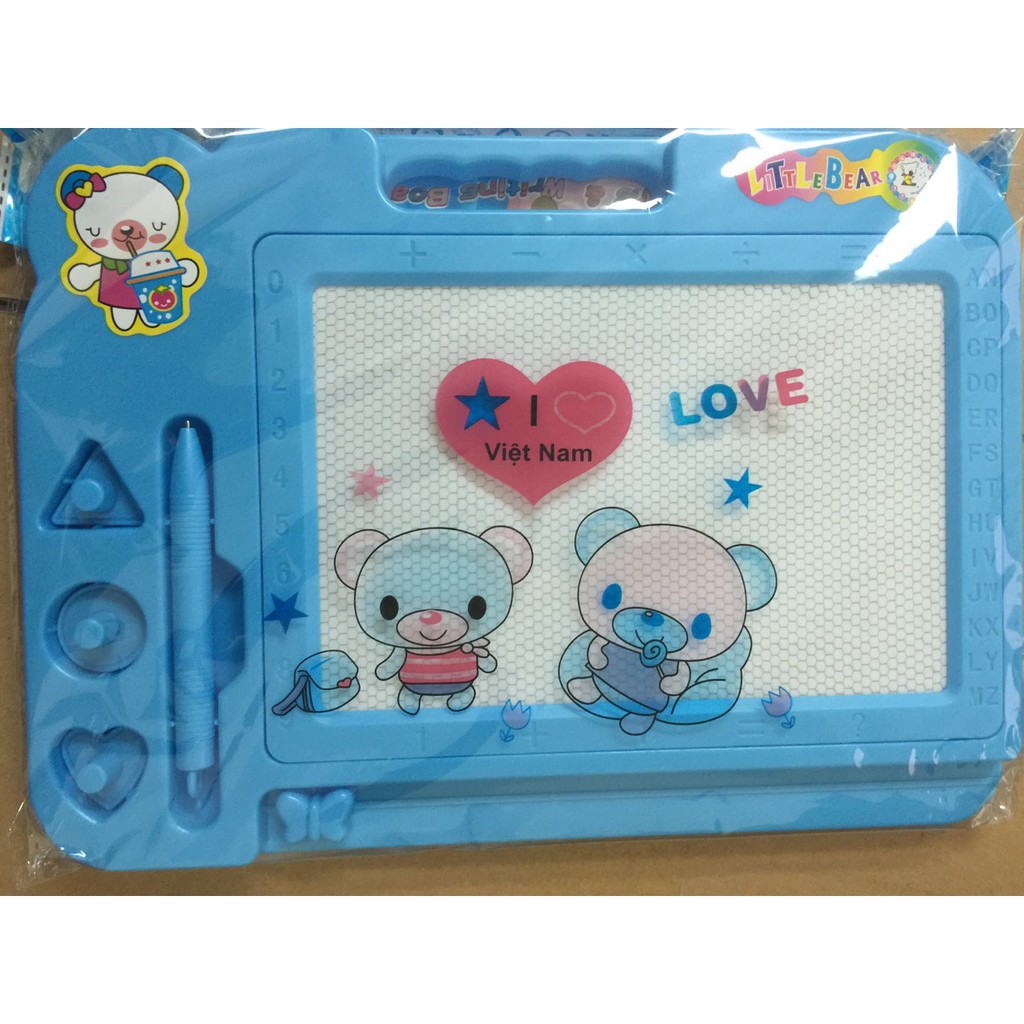 Bảng Viết Từ Gạt Xóa Cho Bé Tập Viết (20cmx27cm)
