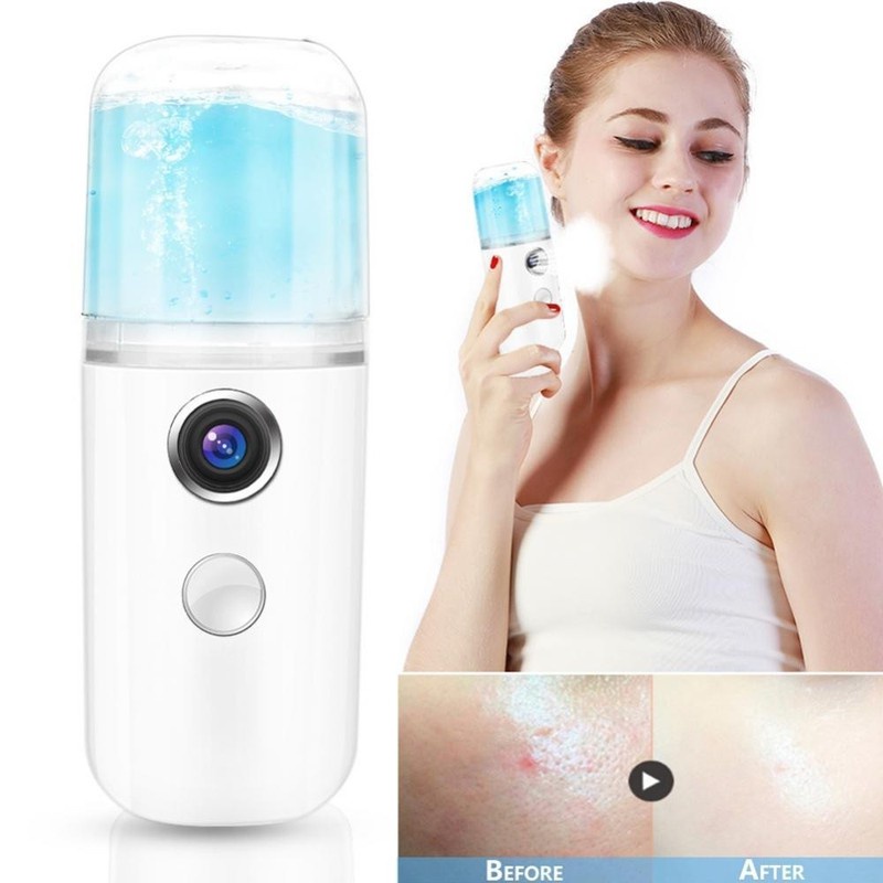 [Freeship] Máy xịt khoáng Nano mini xông hơi tinh dầu phun sương cầm tay- Gia Dụng Toàn Cầu TC