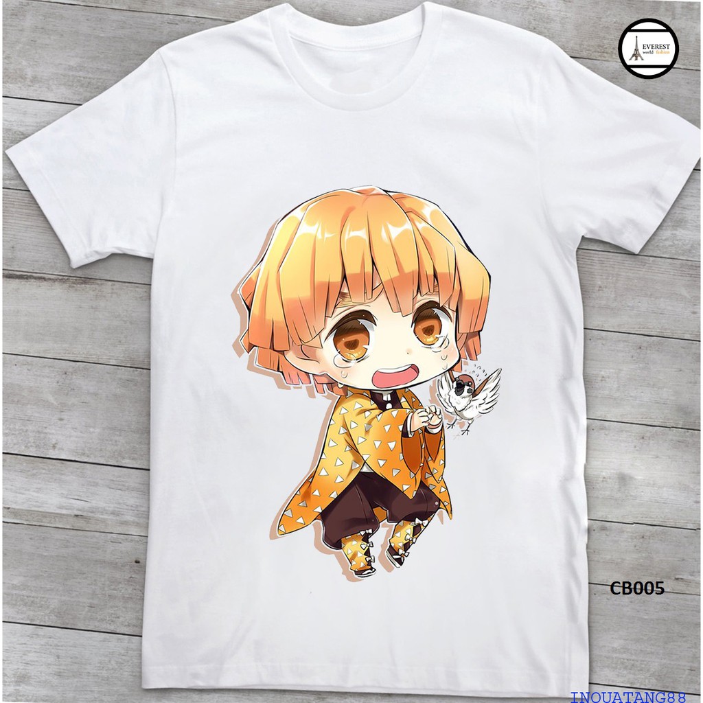 ÁO THUN NAM NỮ - Kimetsu no Yaiba -CHIBI ( nhiễu mẫu)