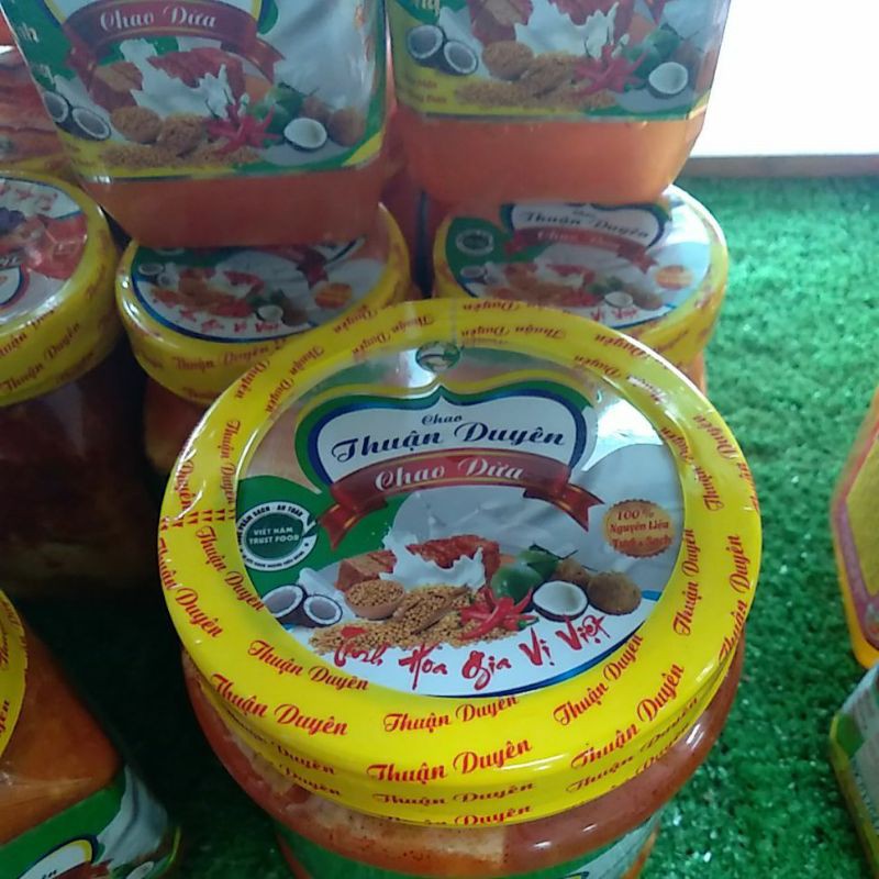CHAO DỪA THUẬN DUYÊN 800G_ đặc sản Vĩnh Long