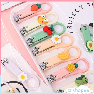 Dụng Cụ Bấm Móng Tay Họa Tiết Hoạt Hình Có Thể Gấp Gọn Tiện Dụng CR