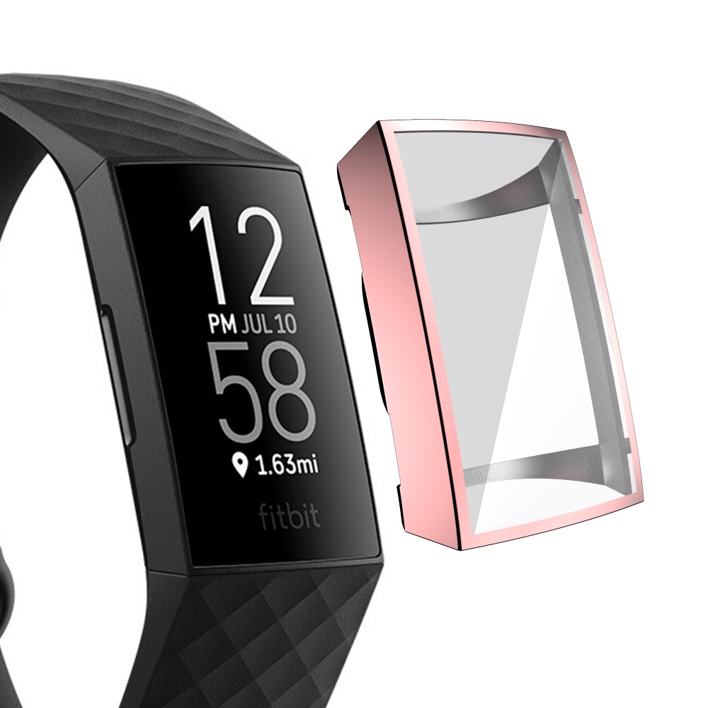 Vỏ bảo vệ bằng tpu chất lượng cao cho vòng đeo tay thông minh Fitbit Charge 4/3