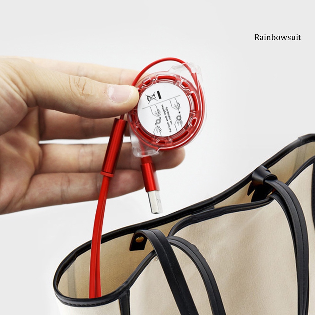 Dây Cáp Sạc Nhanh RB 3 Trong 1 Type-c Micro-USB 8 Pin 2.4A Cho Điện Thoại