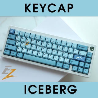 Keycap iceberg cherry profile thick pbt 142 phím | ezpc