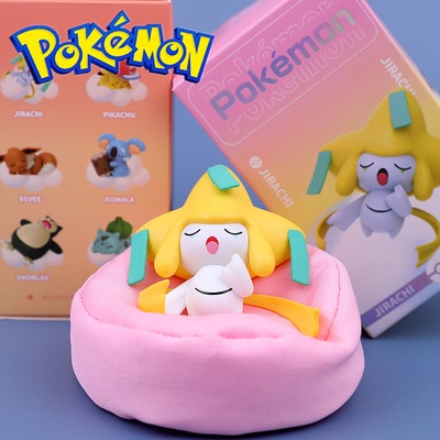 Đồ chơi mô hình Pokemon - Các pokemon đang ngủ (bao gồm mô hình gối lười cho pokemon nằm)