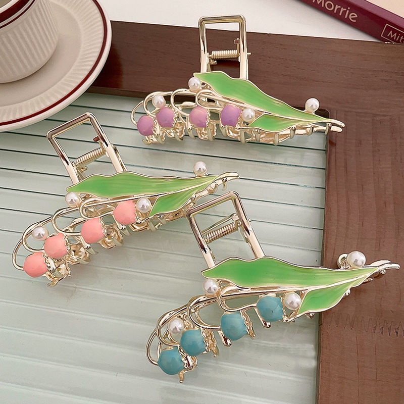 Kẹp Tóc Hình Hoa Lá Thời Trang Cho Nữ