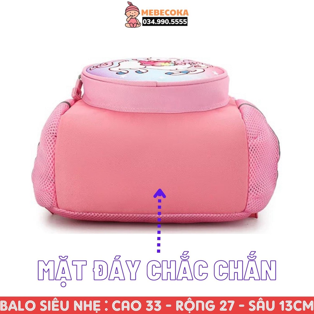 Balo mẫu giáo, nhà trẻ cho bé từ 2 đến 5 tuổi  hàng LOẠI 1