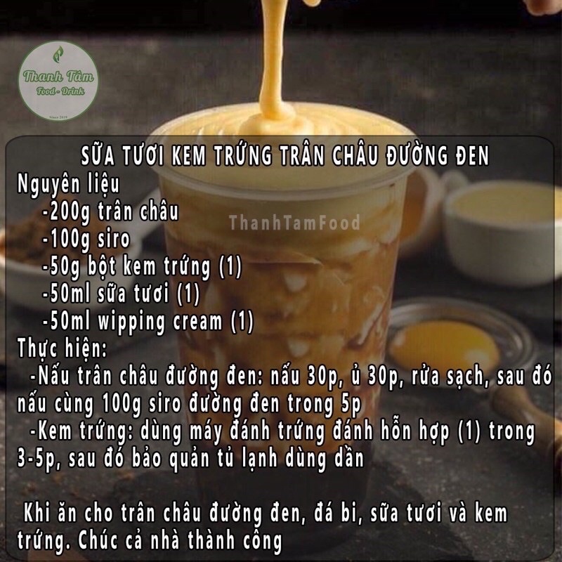 Bột kem trứng Xiaka 100g