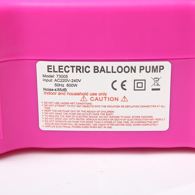 Máy bơm bong bóng bằng điện công suất 600W hàng chính hãng loại xịn