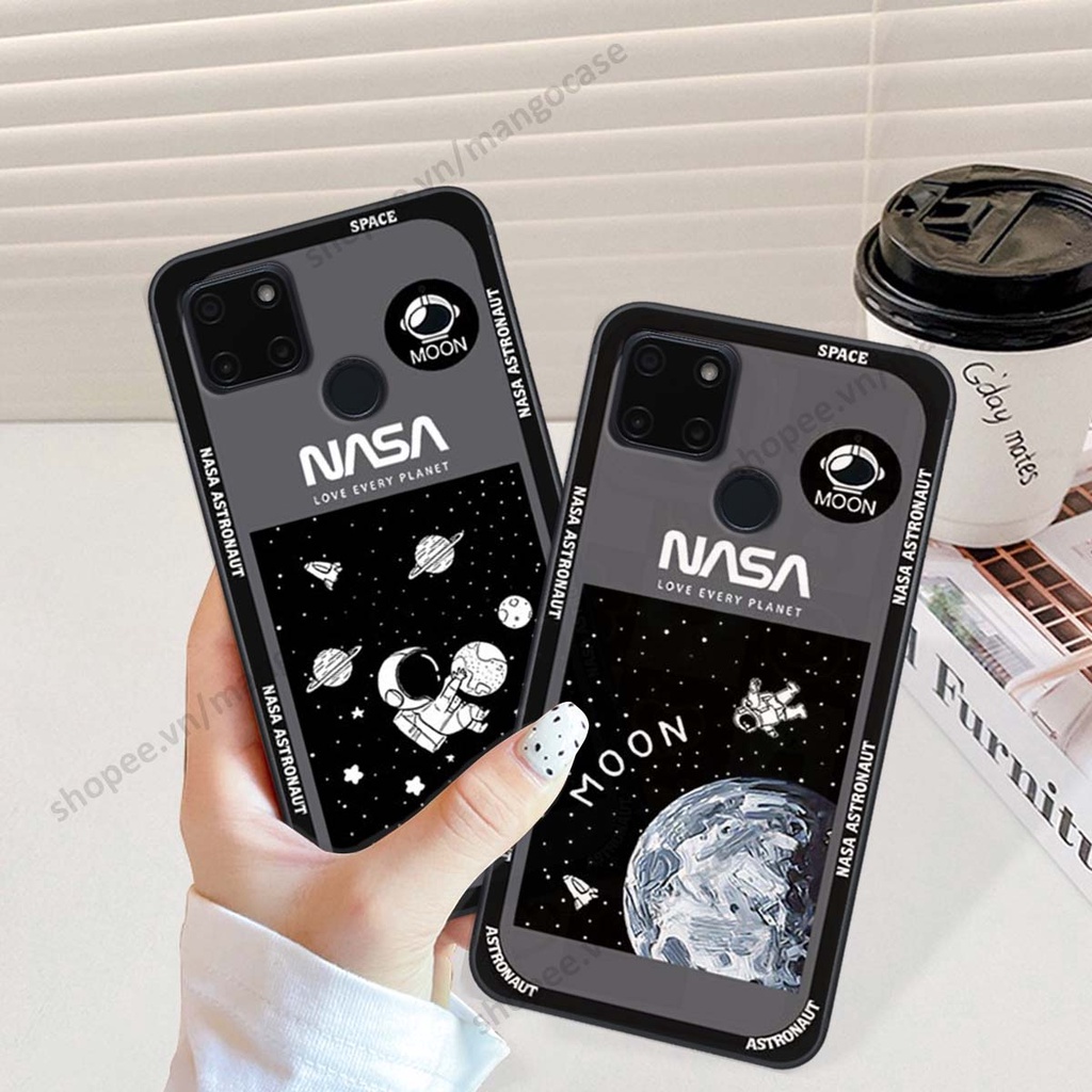 Ốp lưng Realme C12 / C15 hình nasa, vũ trụ, robot siêu độc đáo đáng yêu