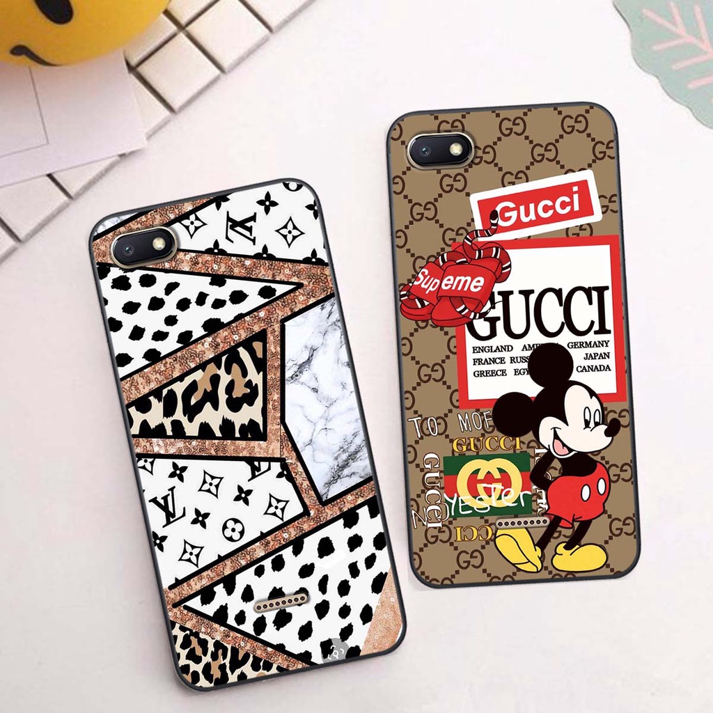 Ốp lưng Xiaomi REDMI 6A hình thương hiệu, thời trang, cute, đáng yêu