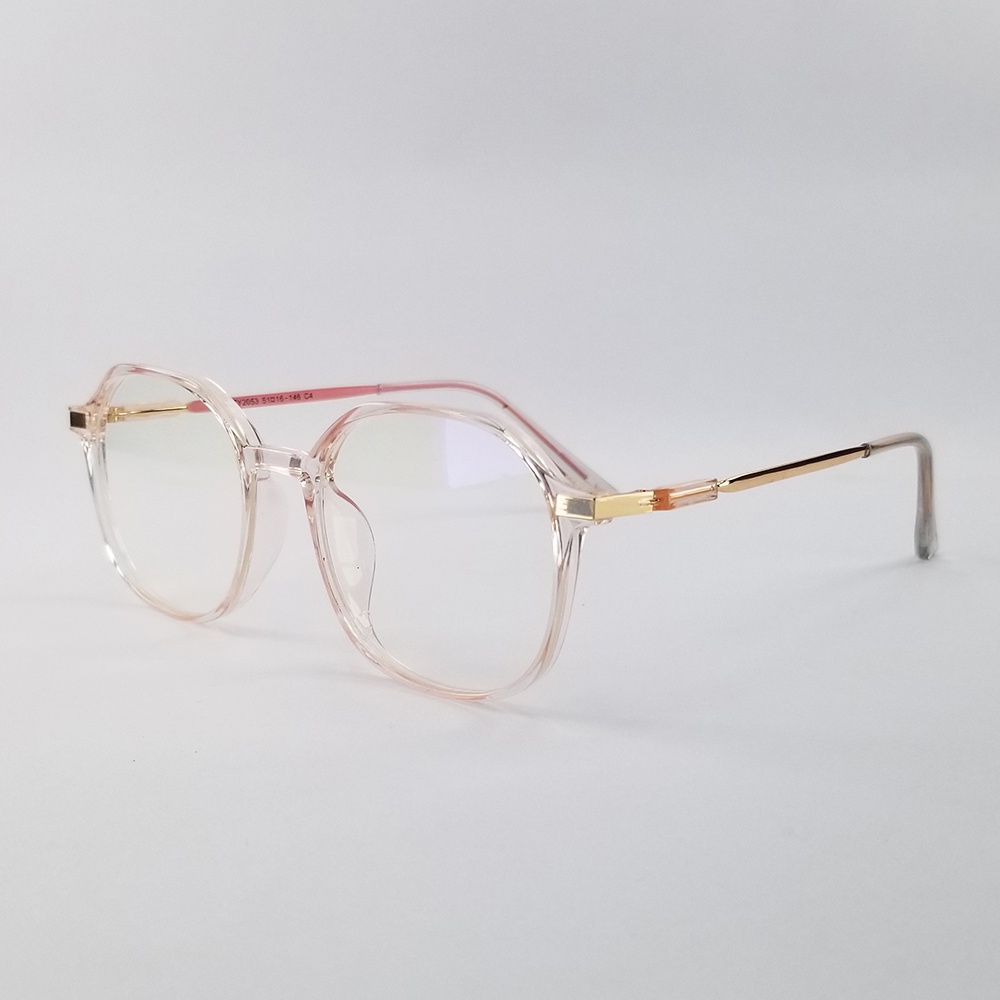 Gọng kính cận nữ - nam thời trang 2503 màu đen, xanh, tím, hồng. Tròng kính giả cận 0 độ chống tia UV