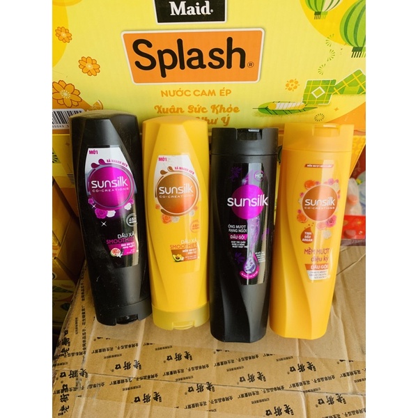 Dầu gội/xả sunsilk mềm mượt/óng mượt diệu kì 320gr