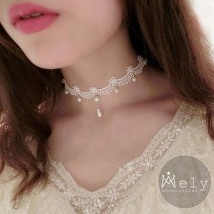 Choker vòng tay lắc tay nối nhẫn cá tính nam nữ phong cách Hàn Quốc