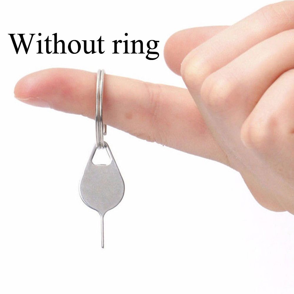 Que chọc lấy sim Inox hàng loại 1 dày đẹp, hình giọt nước