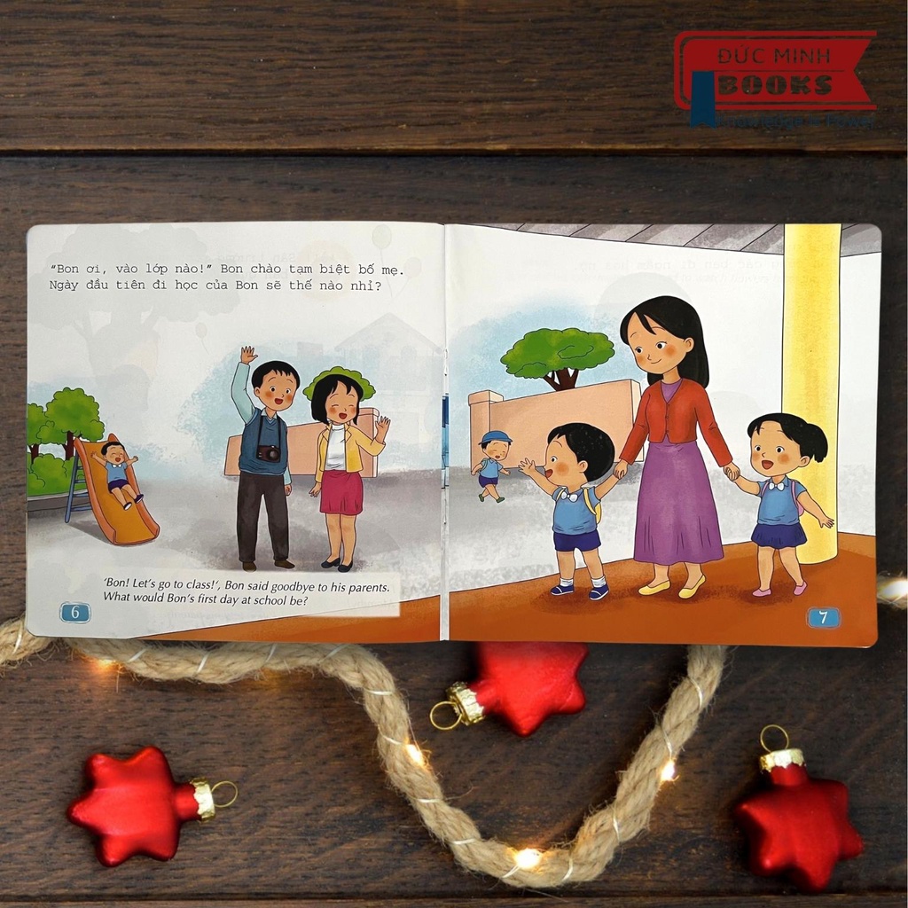 Sách - Ehon Kỹ Năng Sống Của Bé Bon - Bộ 4 Cuốn
