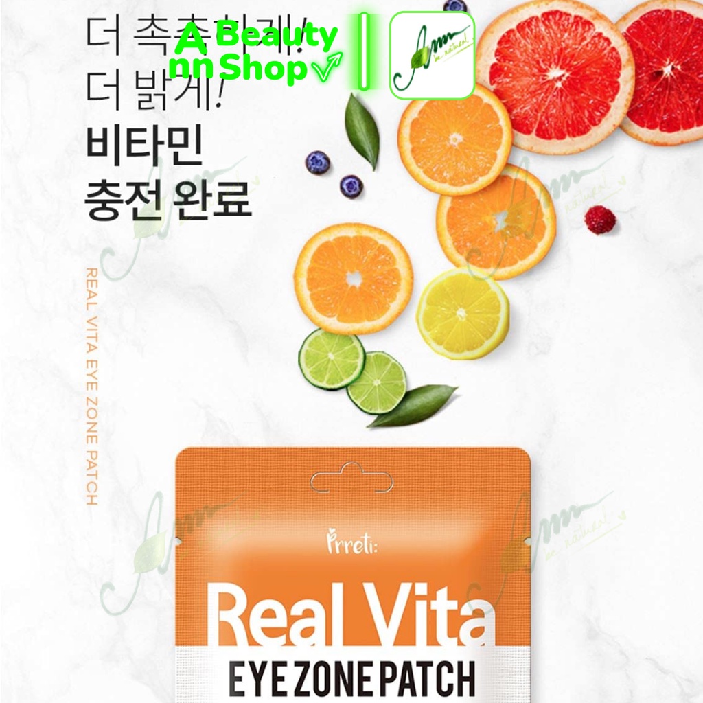 Mặt nạ mắt PRRETI Real Vita Eye Zone Patch