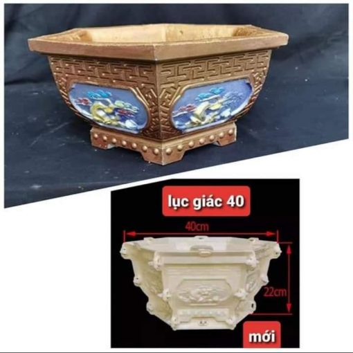Khuôn Lục Giác Rộng 40 Cao 22 Mẫu Tùng