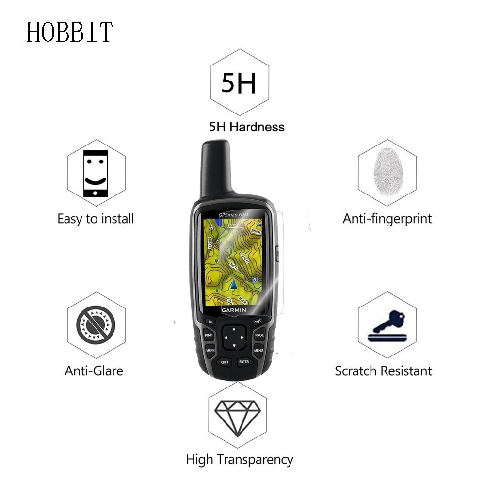 Kính Cường Lực 9h Bảo Vệ Màn Hình Cho garmin gpsmap 62s 62sc 62st 62stc 64 64s 64sx 64st 65s 65sr Astra 320 430 900 alpha 50