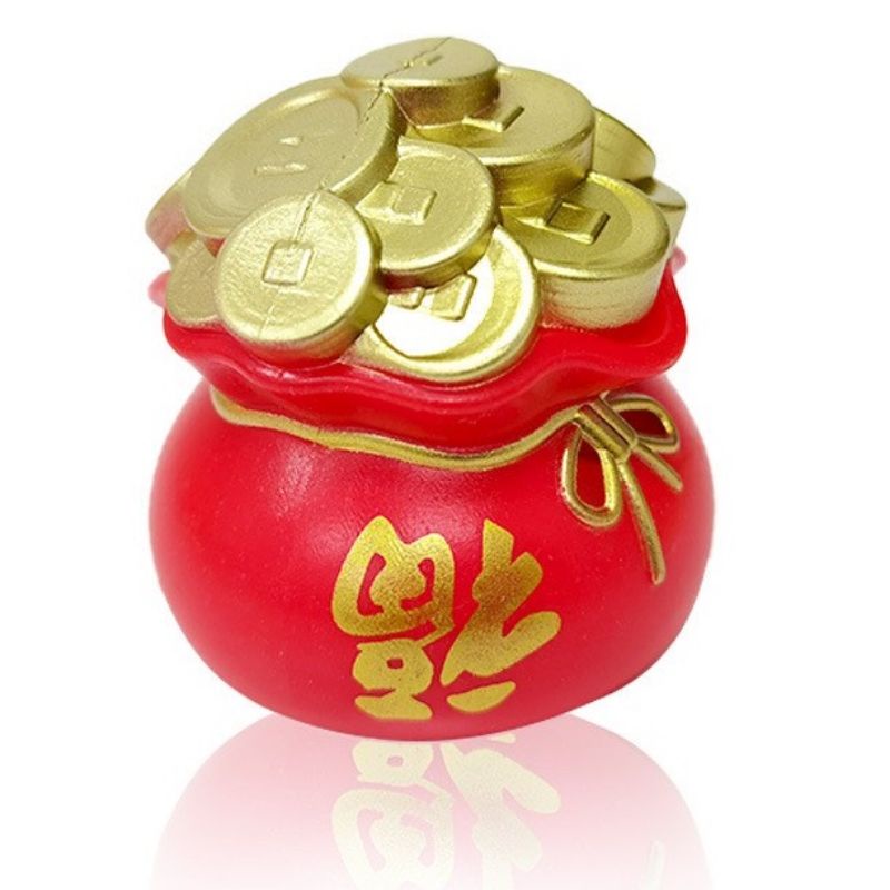 Hũ vàng trang trí bánh kem, hũ vàng nhựa mini trang trí tiểu cảnh, ô tô