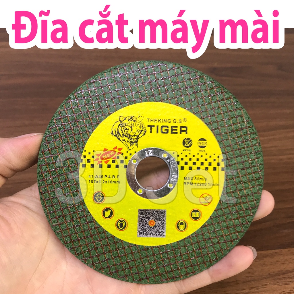 Đĩa cắt máy mài chất lượng cao, đá máy cắt , lưỡi cắt xanh máy mài cầm tay