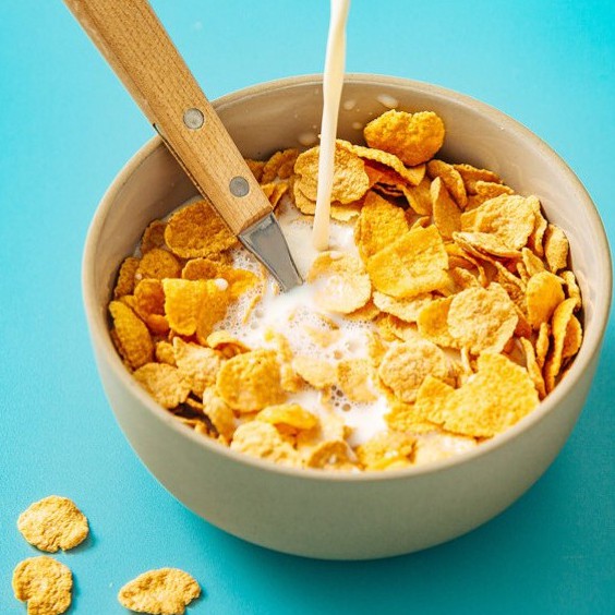 Ngũ cốc ăn sáng hữu cơ bắp Corn Flakes cán dẹp 300g Sottolestelle