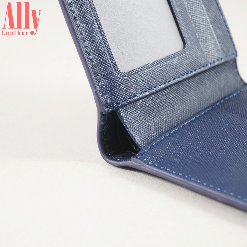 Ví Da Saffiano Nam Cosmos Cao Cấp | Ally Leather - C14