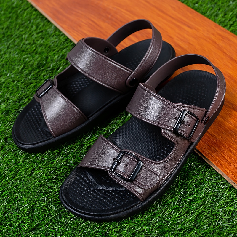 Giày Sandal nhựa chống thấm nước Size 40-45 thời trang đi biển mùa hè cho nam