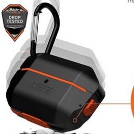 Case Airpods - Bao Airpod siêu chống sốc- UAG- Airpod 1 / Airpod 2 / Airpod pro