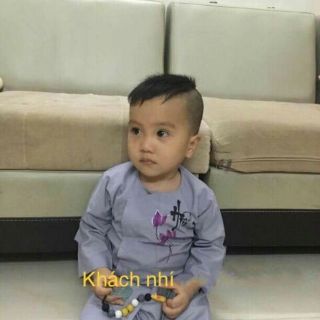 Đồ lam đi chùa cho bé vẽ thư pháp