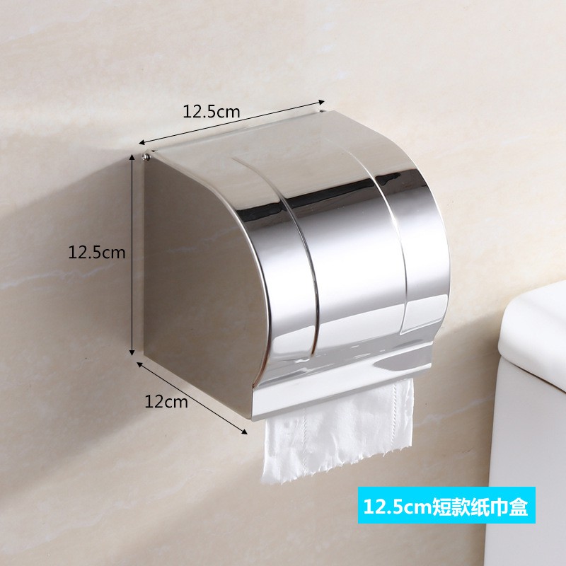 Hộp đựng giấy nhà vệ sinh gắn tường cuộn lớn inox cao cấp giá rẻ