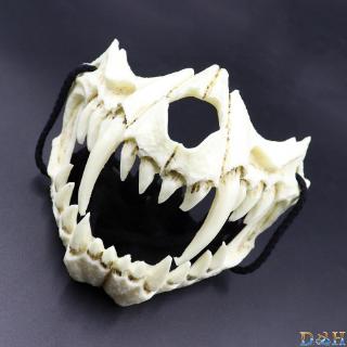 Mặt Nạ Đầu Hổ Hóa Trang Halloween