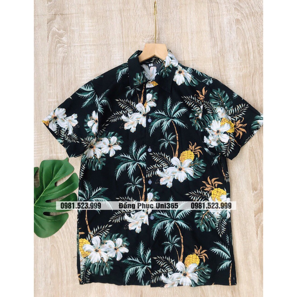 [SALE SOCK] Áo hoa quả pijamas đi biển hawaii, chụp kỷ yếu chất KATE THÁI loại 1 | BigBuy360 - bigbuy360.vn