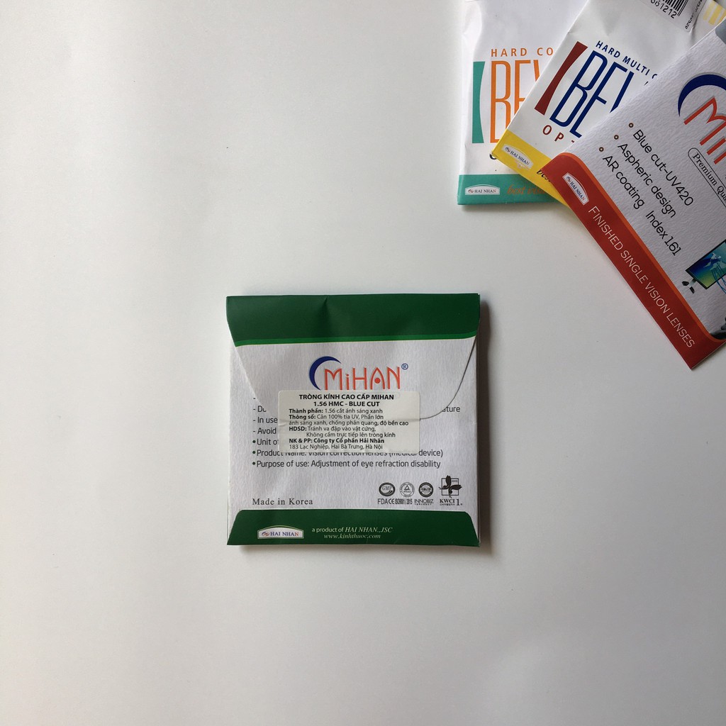 Tròng Kính Cận - Viễn - Loạn Cao Cấp Chống Tia UV, Phản Quang, Chống Xước, Chống Ánh Sáng Xanh Hàn Quốc | BigBuy360 - bigbuy360.vn