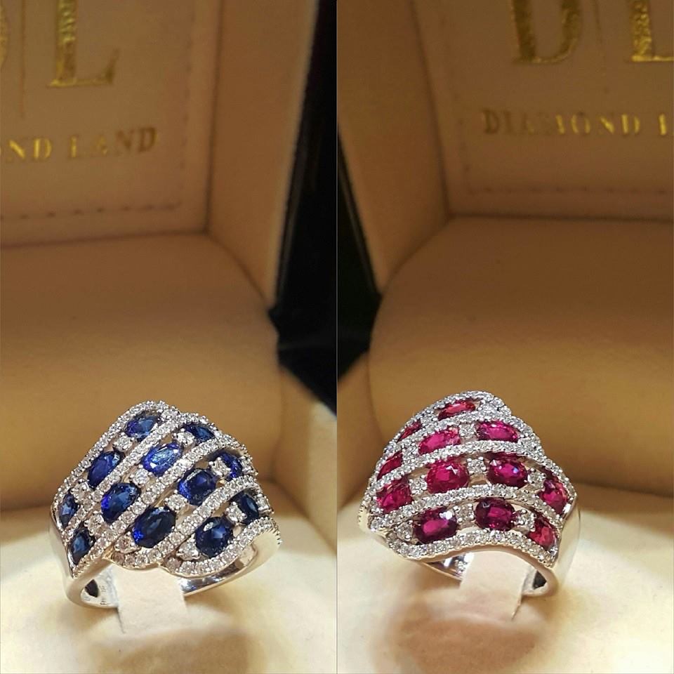 Mới Nhẫn Đính Đá Thời Trang Dành Cho Nữ