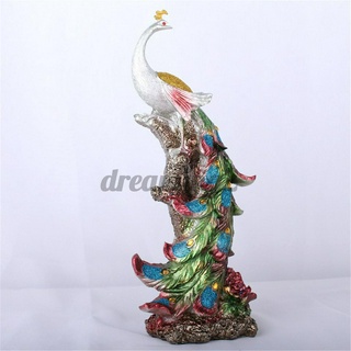 Bộ 2 Tượng Con Công Trang Trí