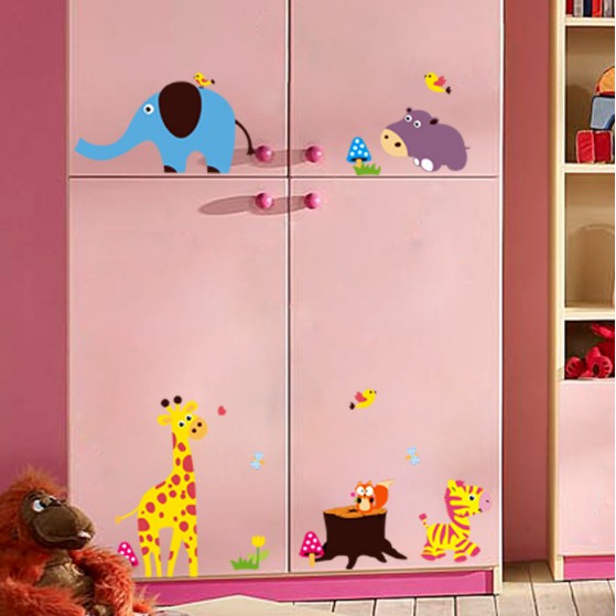 Decal trang trí tường - Thú Vui Chơi đơn lẻ mới