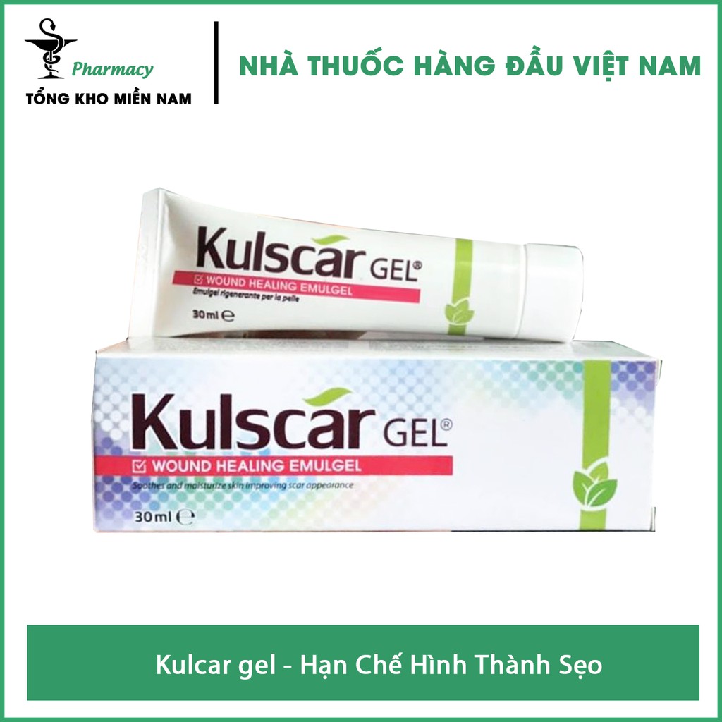 Kulcar gel - Hỗ Trợ Điều Trị Vết Thương Hở & Hạn Chế Hình Thành Sẹo – Tuýp 30ml – Tổng Kho MiềnNam