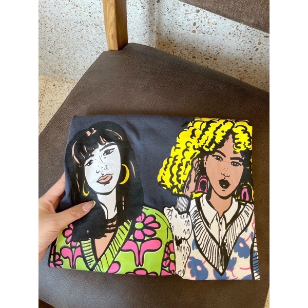 ÁO PHÔNG 2 CÔ GÁI ZARA