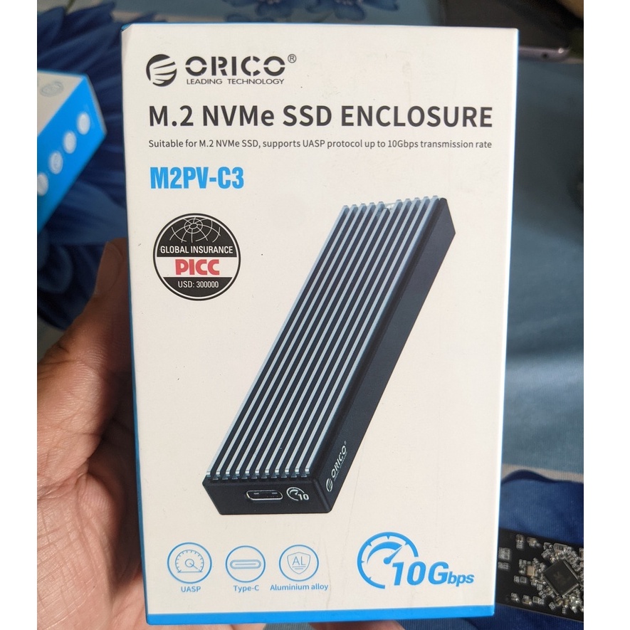 Hộp M2 MVME ORICO - Box M2 MVME ORICO M2PV-C3