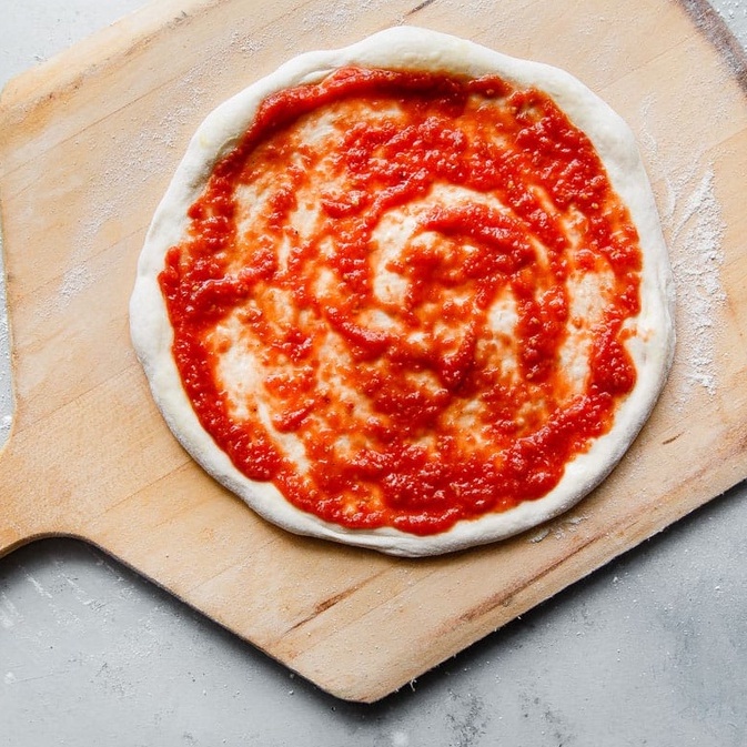 Cà Chua Bóc Vỏ Pomodori Pelati DIVELLA đóng hộp 2.5Kg chuyên làm sốt mì Ý sốt pizza sốt cà chua