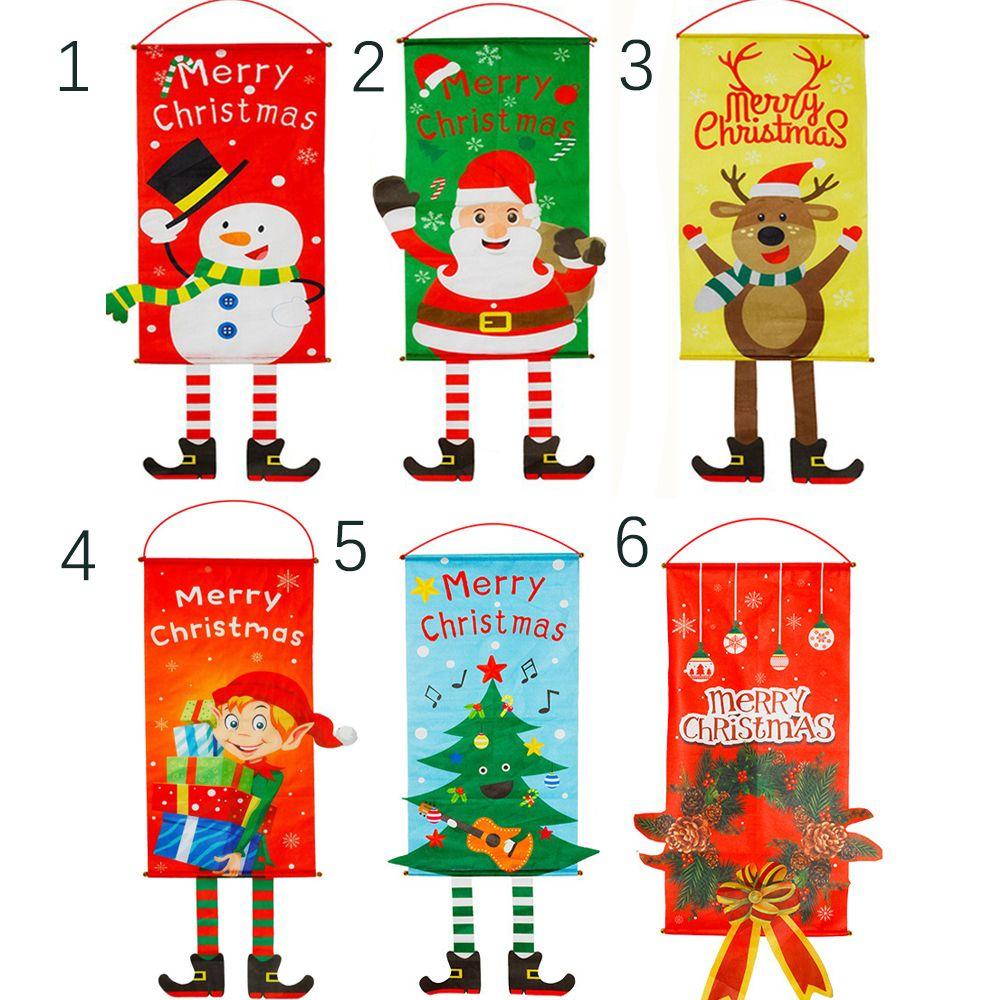WTTLE Phụ Kiện Treo Trang Trí Giáng Sinh Hình Ông Già Noel