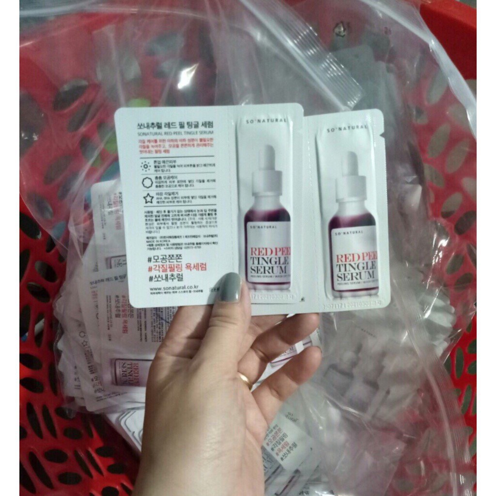 Sample Red Peel Tingle Serum 2,5ml | BigBuy360 - bigbuy360.vn