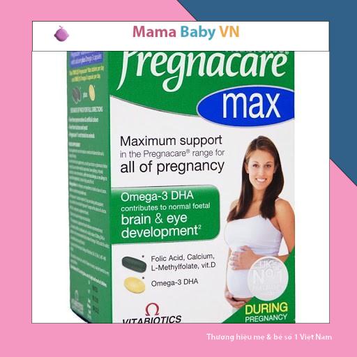 Chính Hãng hộp giấy 84 viên uống Pre Max cho mẹ bầu